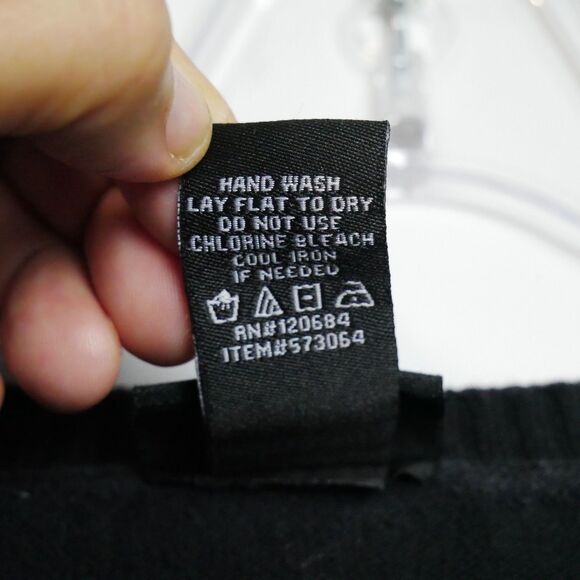 Torrid Womens Size 1 Black Cardigan w Flower Decor Button Up Sweater - Picture 4 of 12